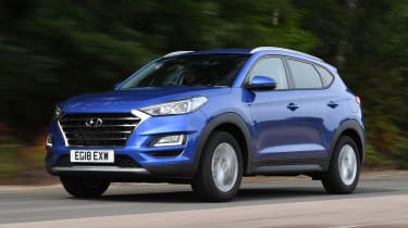Hyundai Tucson Mk3, вид спереди