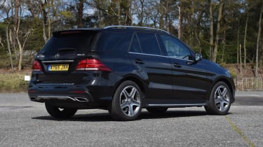Mercedes-Benz GLE вид сзади