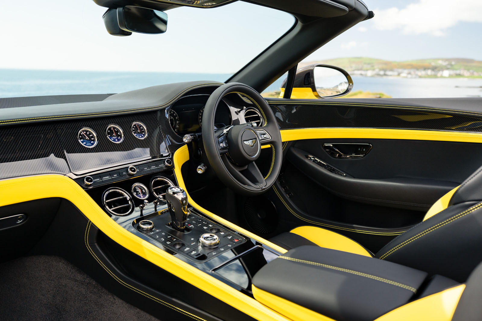 Bentley Continental GT S интерьер
