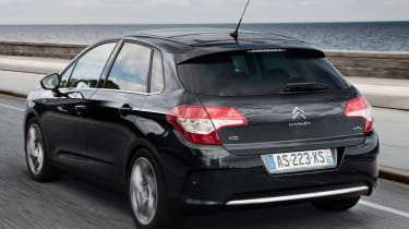 Citroen C4 Mk2 в движении