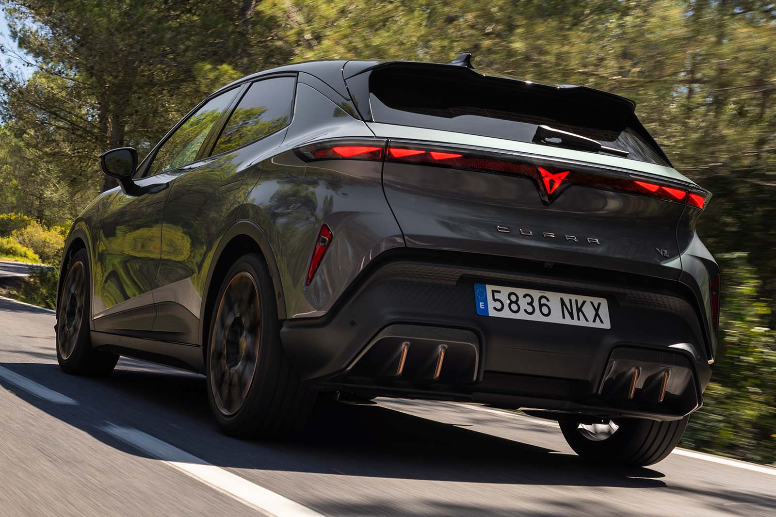 Cupra Raval rear low dynamic