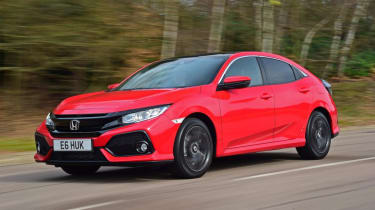 Honda Civic 1.0 вид спереди