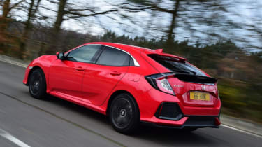 Honda Civic 1.0 вид сзади
