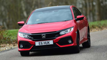Honda Civic в повороте