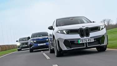 BMW, Alpine и Audi на ходу