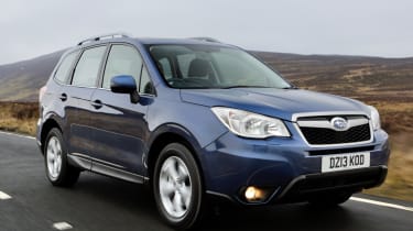 Subaru Forester Mk4 на трассе