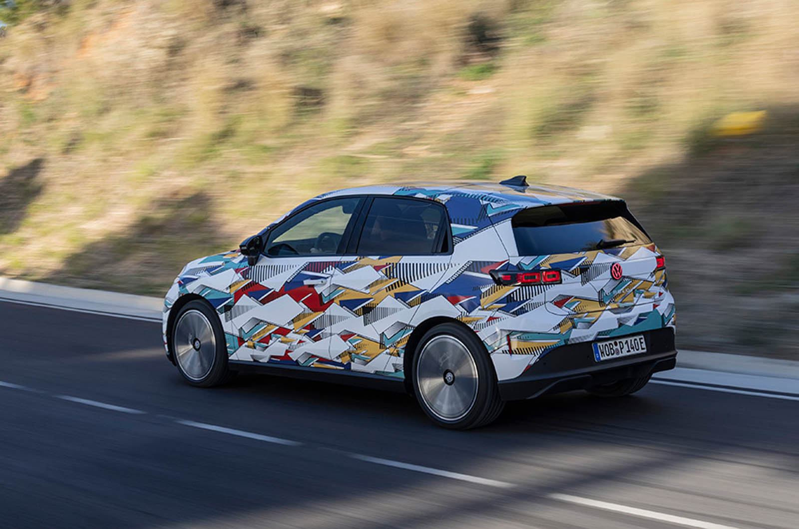 Volkswagen ID Polo в движении